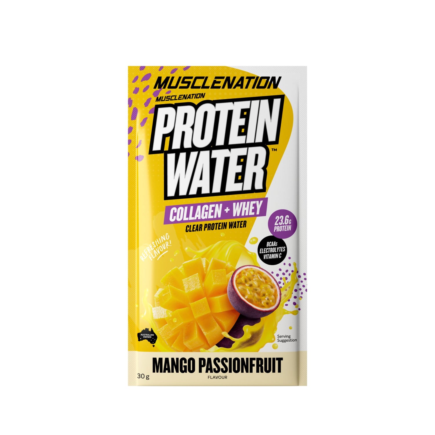 Muscle Nation Protein Water Sachet