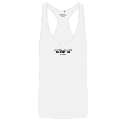 Australian Sports Nutrition Ringer Singlet Clothing and Apparel