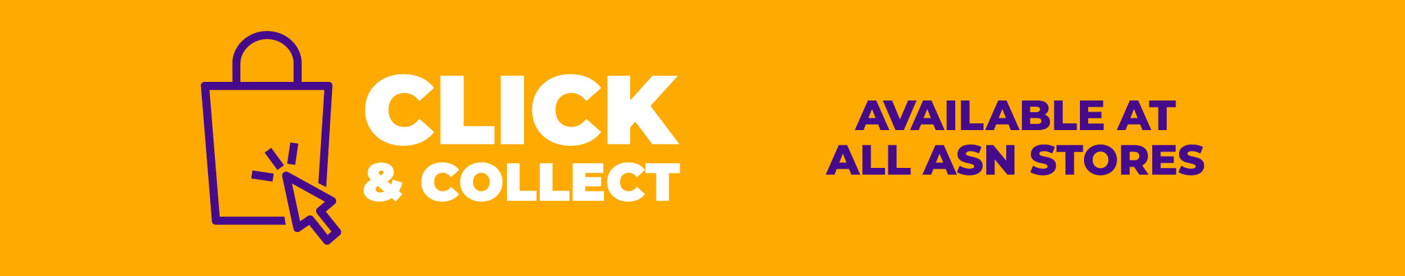 Shop online and pick up in-store with click and collect available at all stores