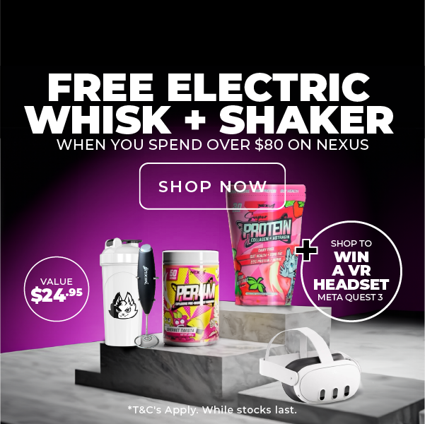 ASN May Deal - FREE Electric Whisk + Shaker