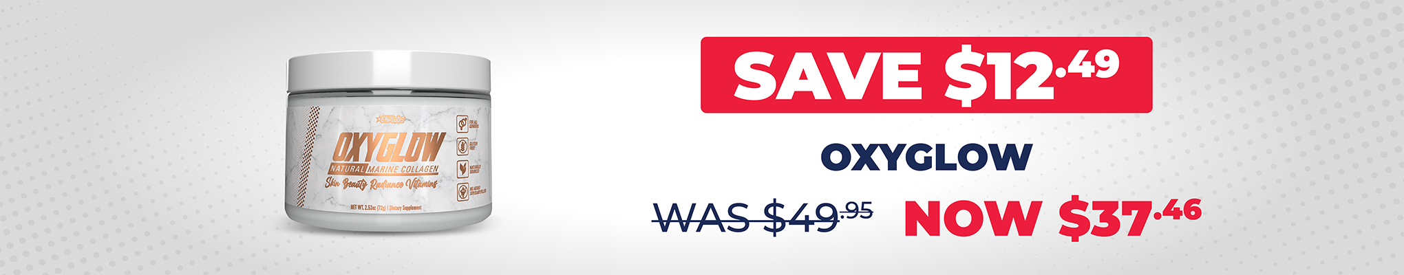 SAVE $12.49 EHP Labs Oxyglow