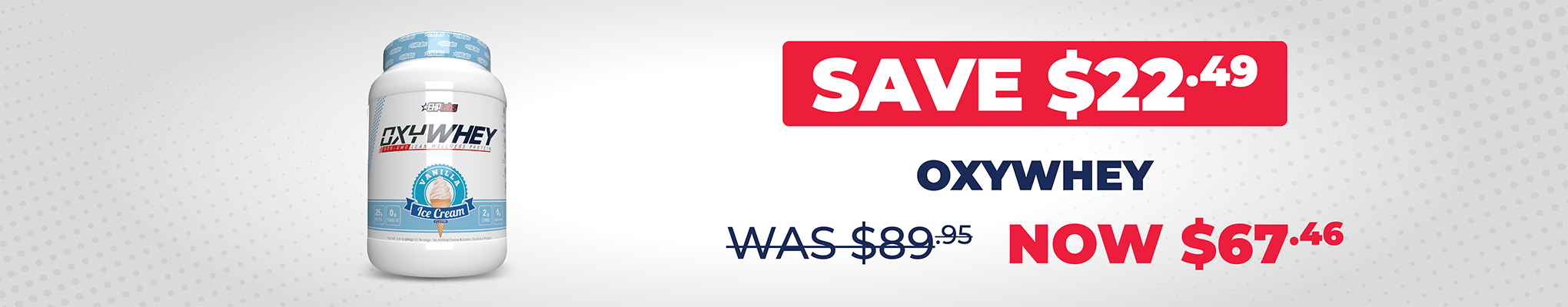 SAVE $22.49 EHP Labs Oxywhey