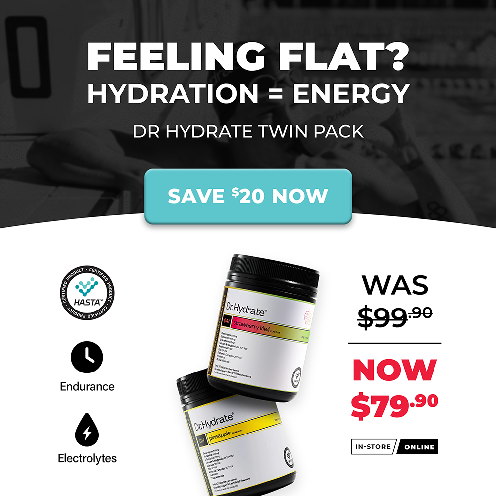 SAVE $20 on Dr Hydrate Twin Pack