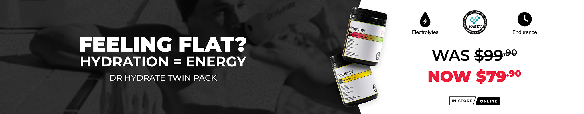 SAVE $20 on Dr Hydrate Twin Pack