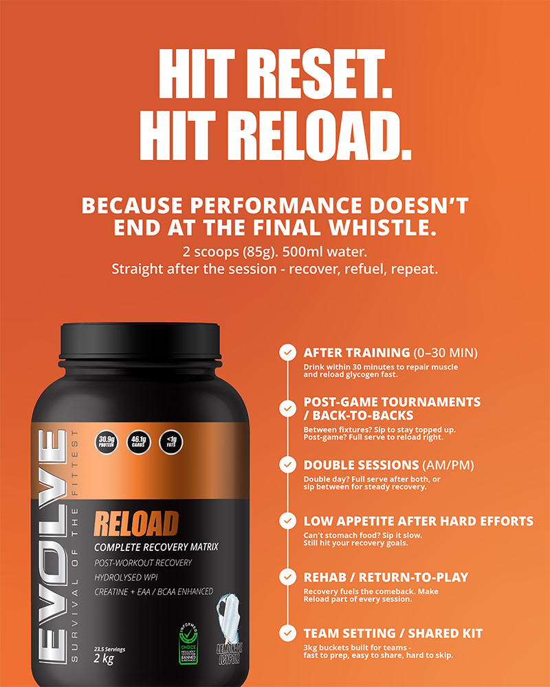 Evolve Reload PDP Informational Graphic - Block 3