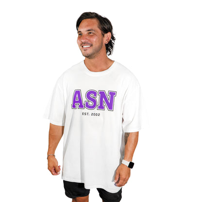 ASN White Oversized T-Shirt