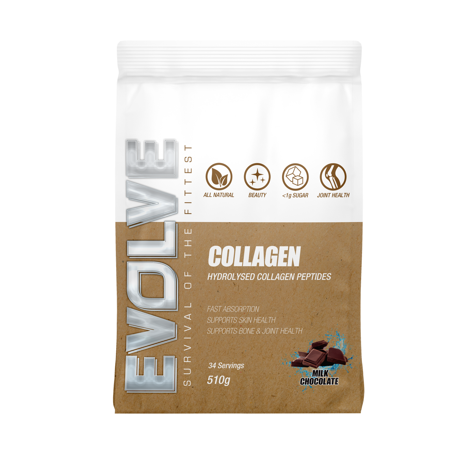 Evolve Collagen - Milk Chocolate
