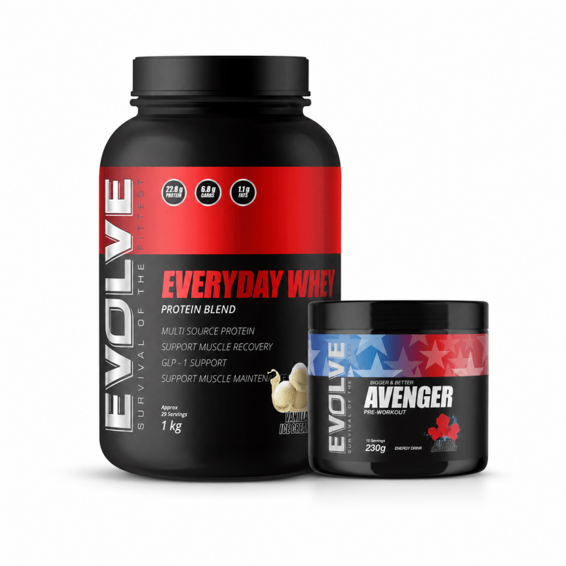 Evolve Everyday Whey & Avenger Bundle Fast Bundle