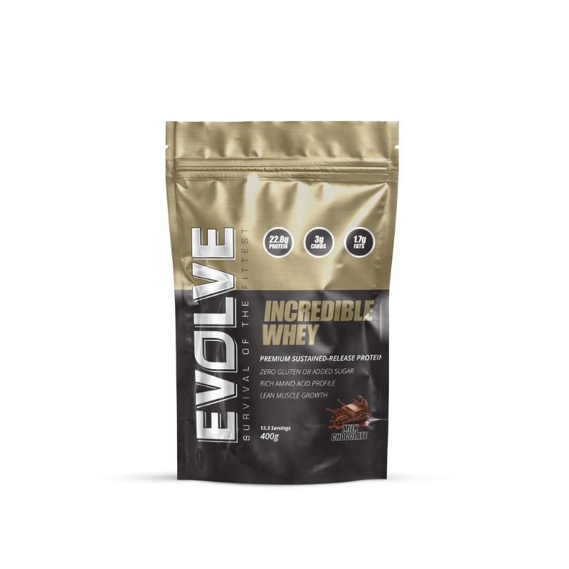 Evolve Incredible Whey 400g Milk Chocolate