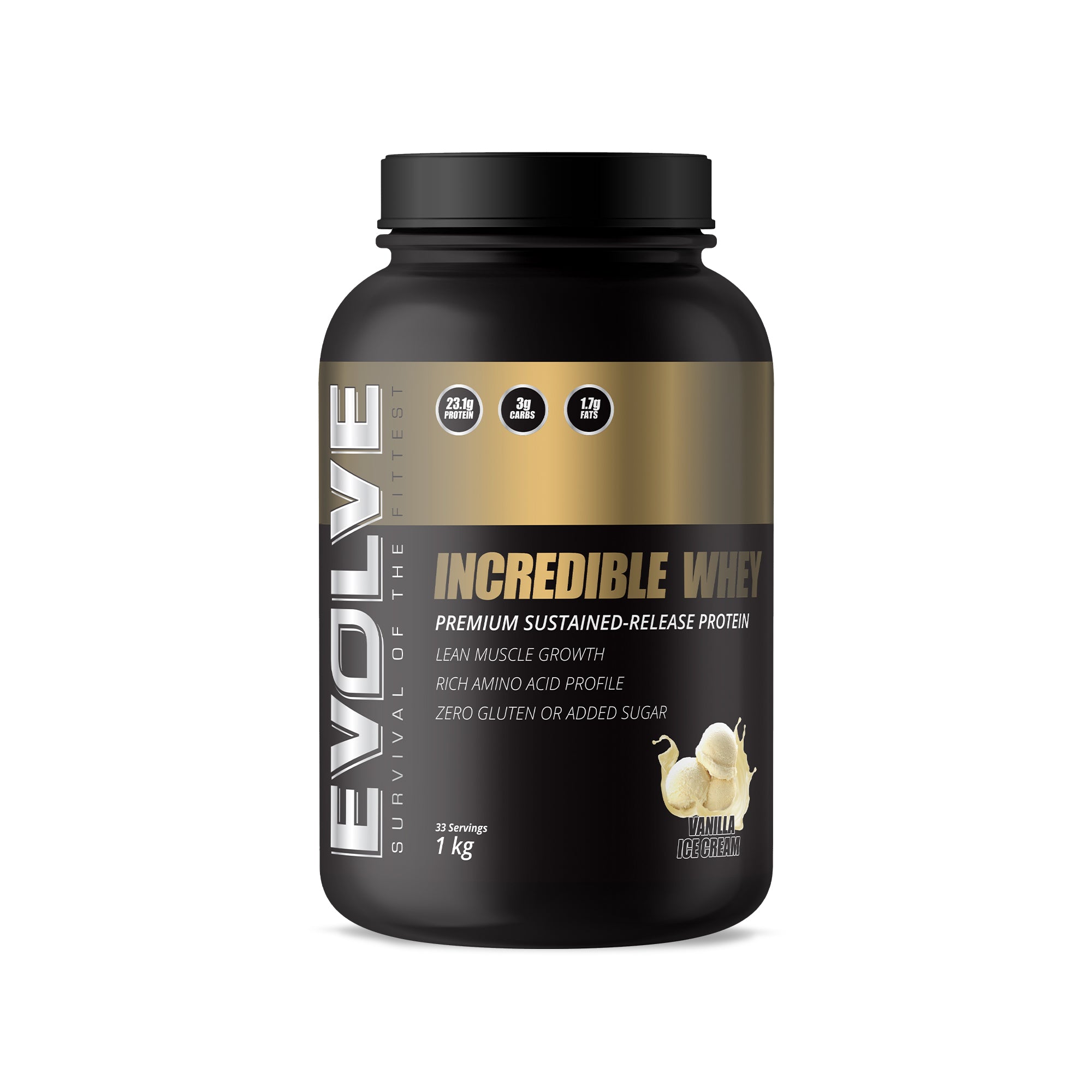 Evolve Incredible Whey Evolve Nutrition