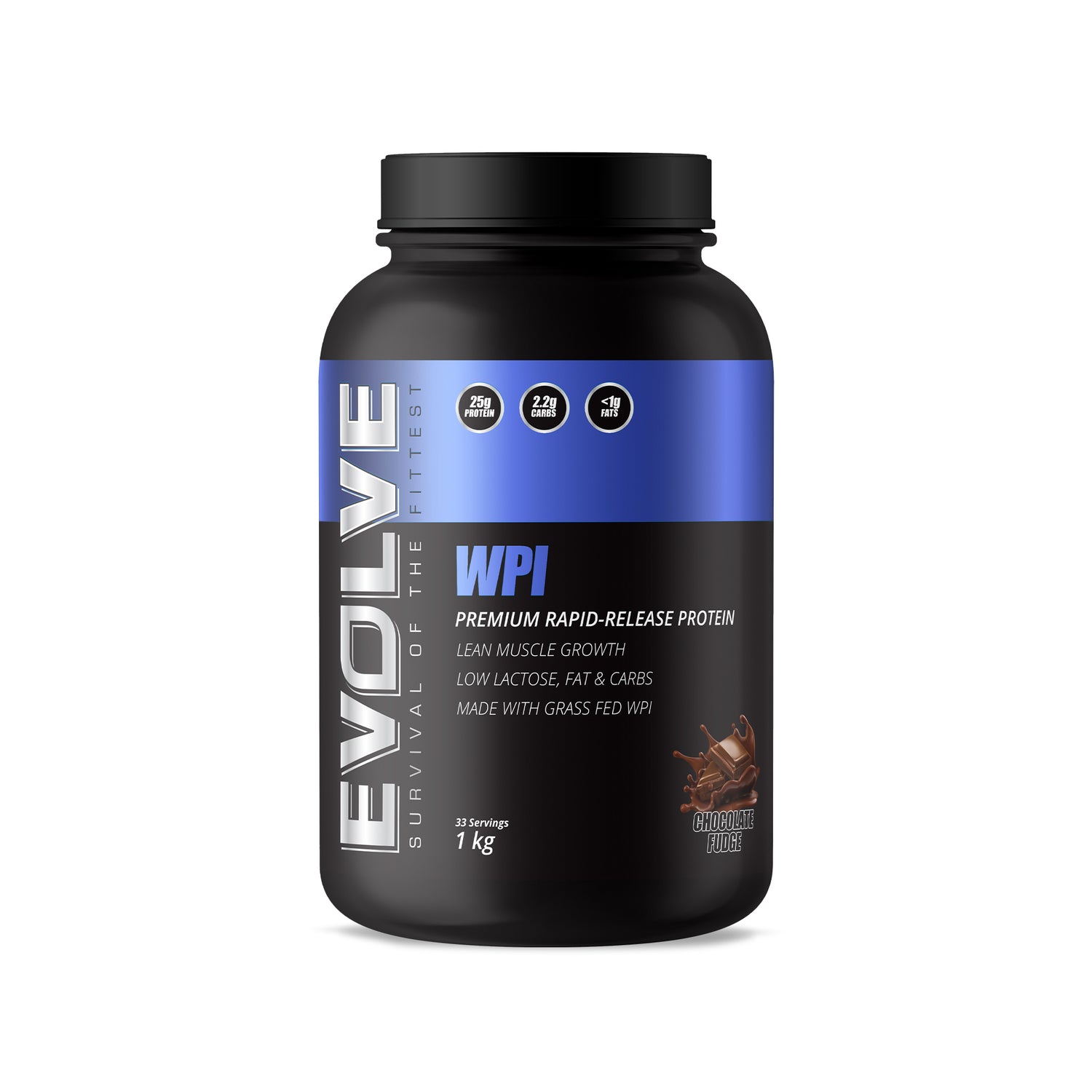 Evolve WPI 1kg - Chocolate Fudge