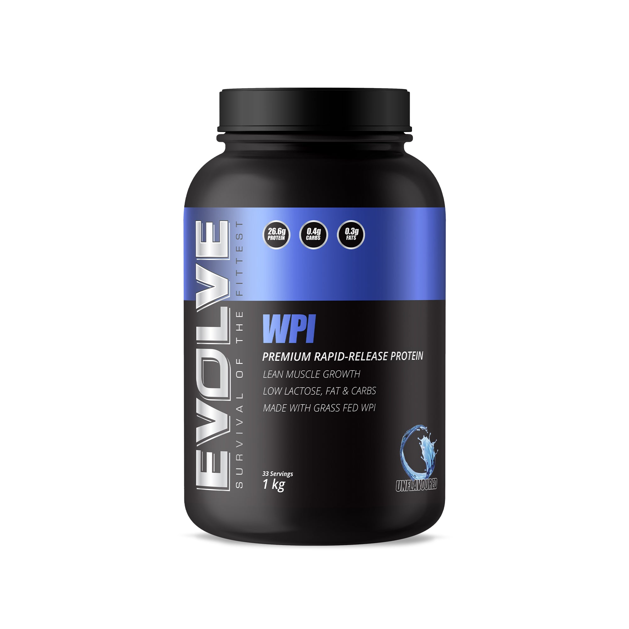 Evolve WPI 1kg - Unflavoured