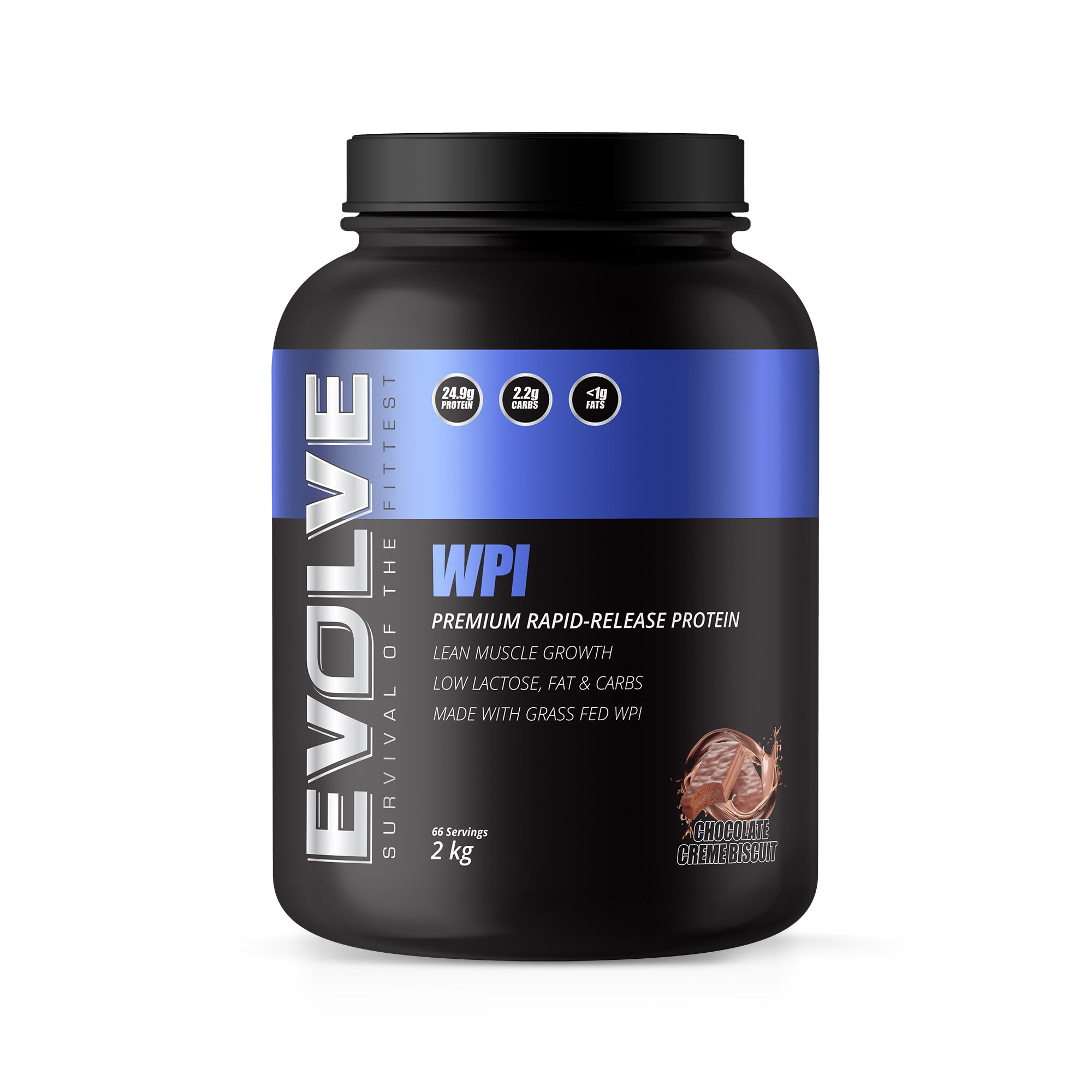 Evolve WPI 2kg - Chocolate Creme Biscuit