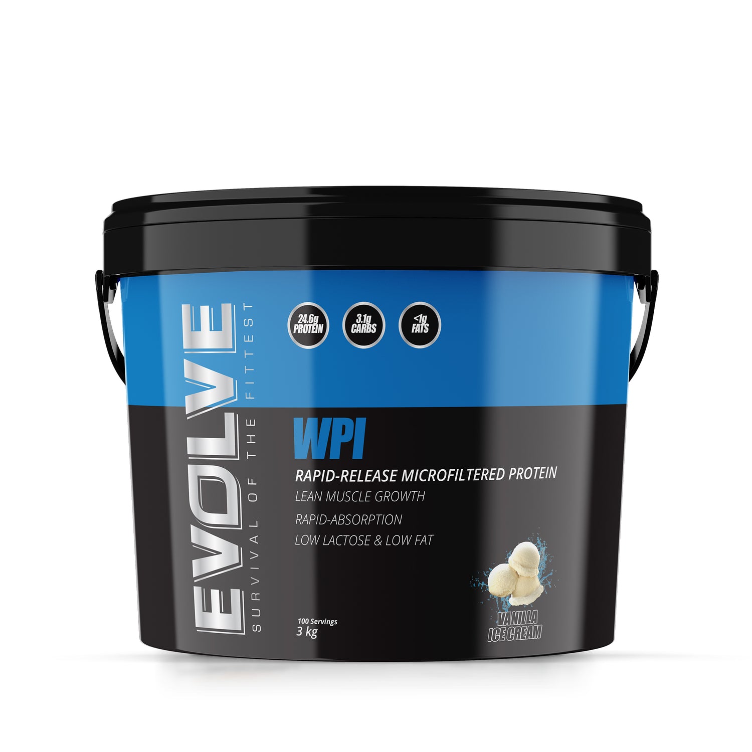 Evolve WPI 3kg Vanilla