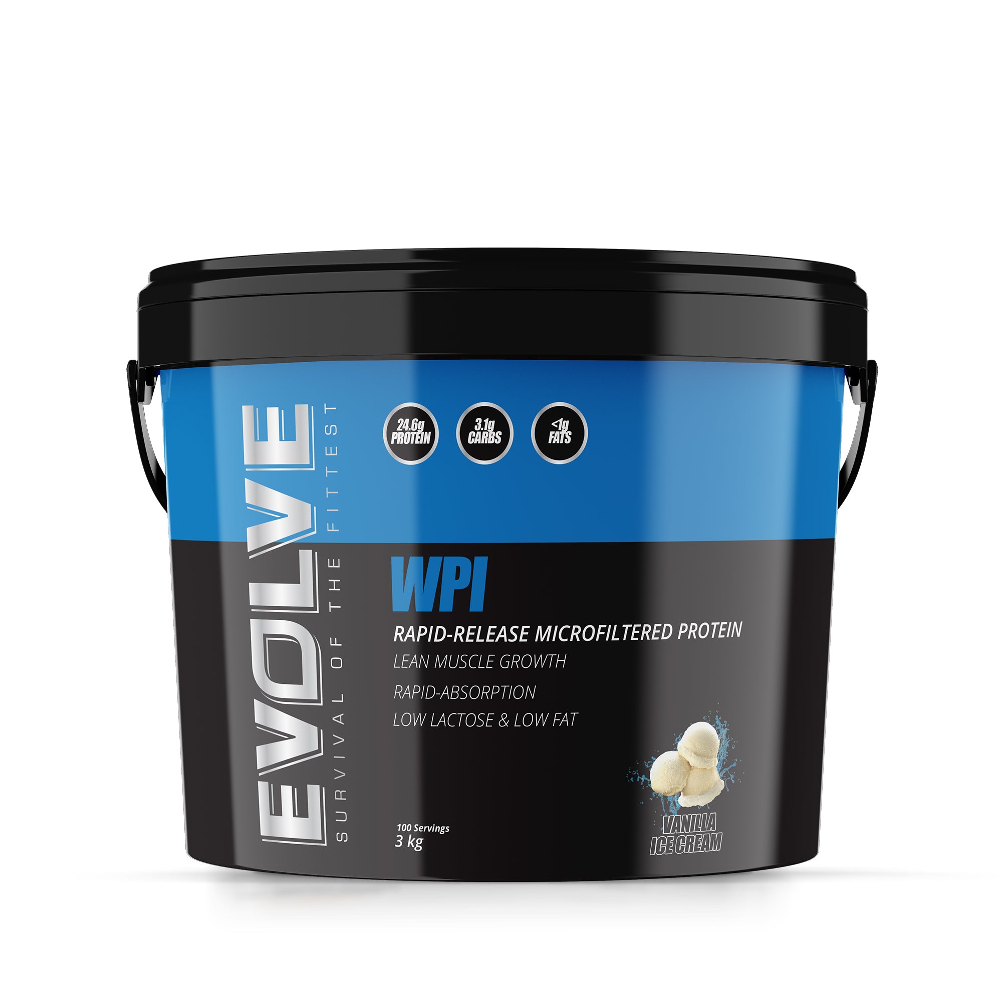 Evolve WPI 3kg Vanilla