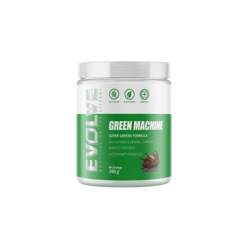 Evolve Green Machine Super Greens Formula - Chocolate