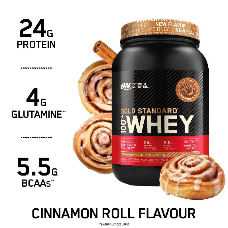 Gold Standard Whey - 2LB Cinnamon Roll