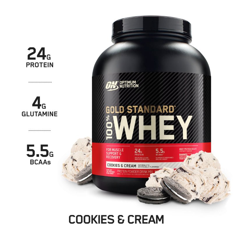Gold Standard Whey - 5LB Cookies and Cream