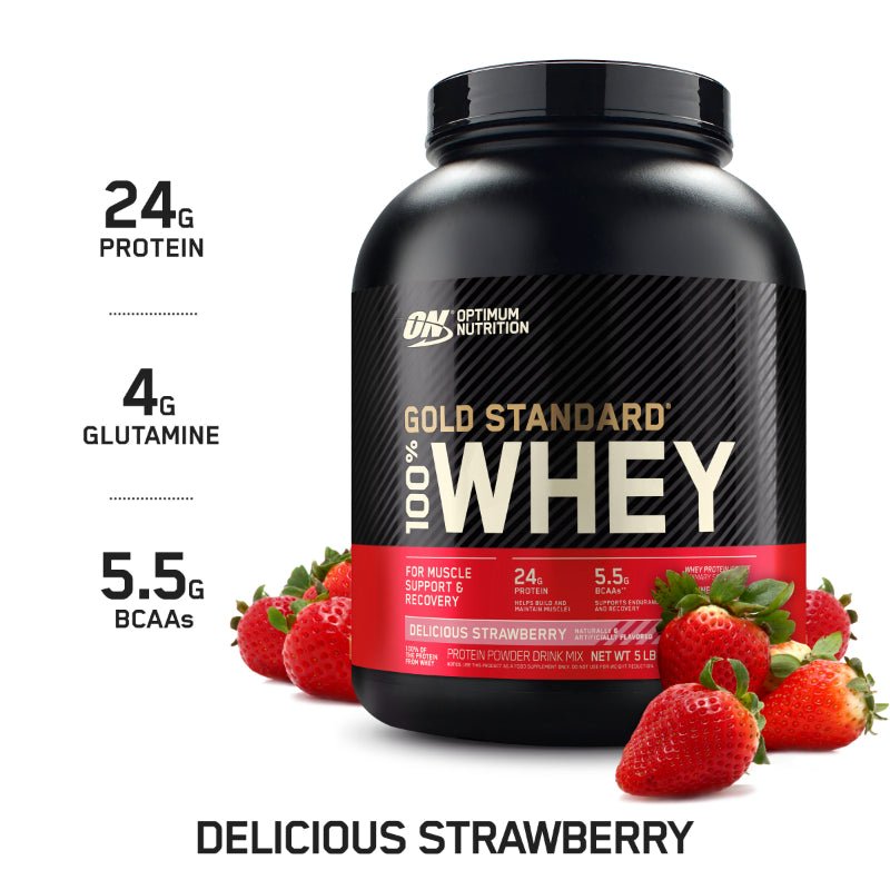 Gold Standard Whey - 5LB Strawberry
