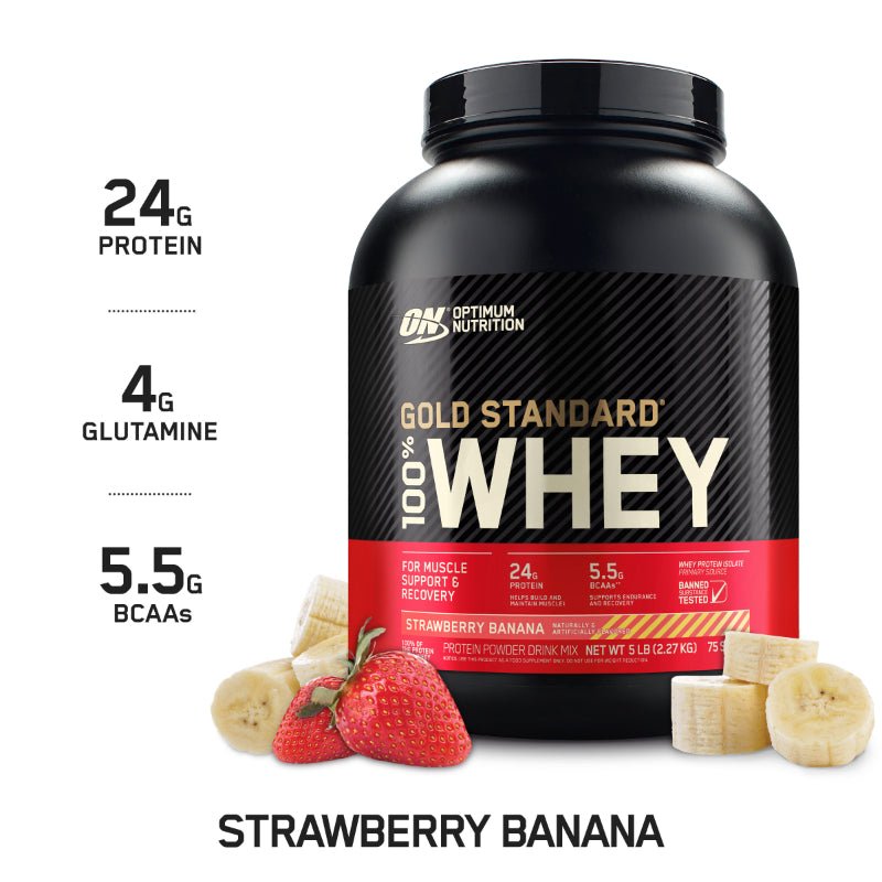 Gold Standard Whey - 5LB trawberry Banana