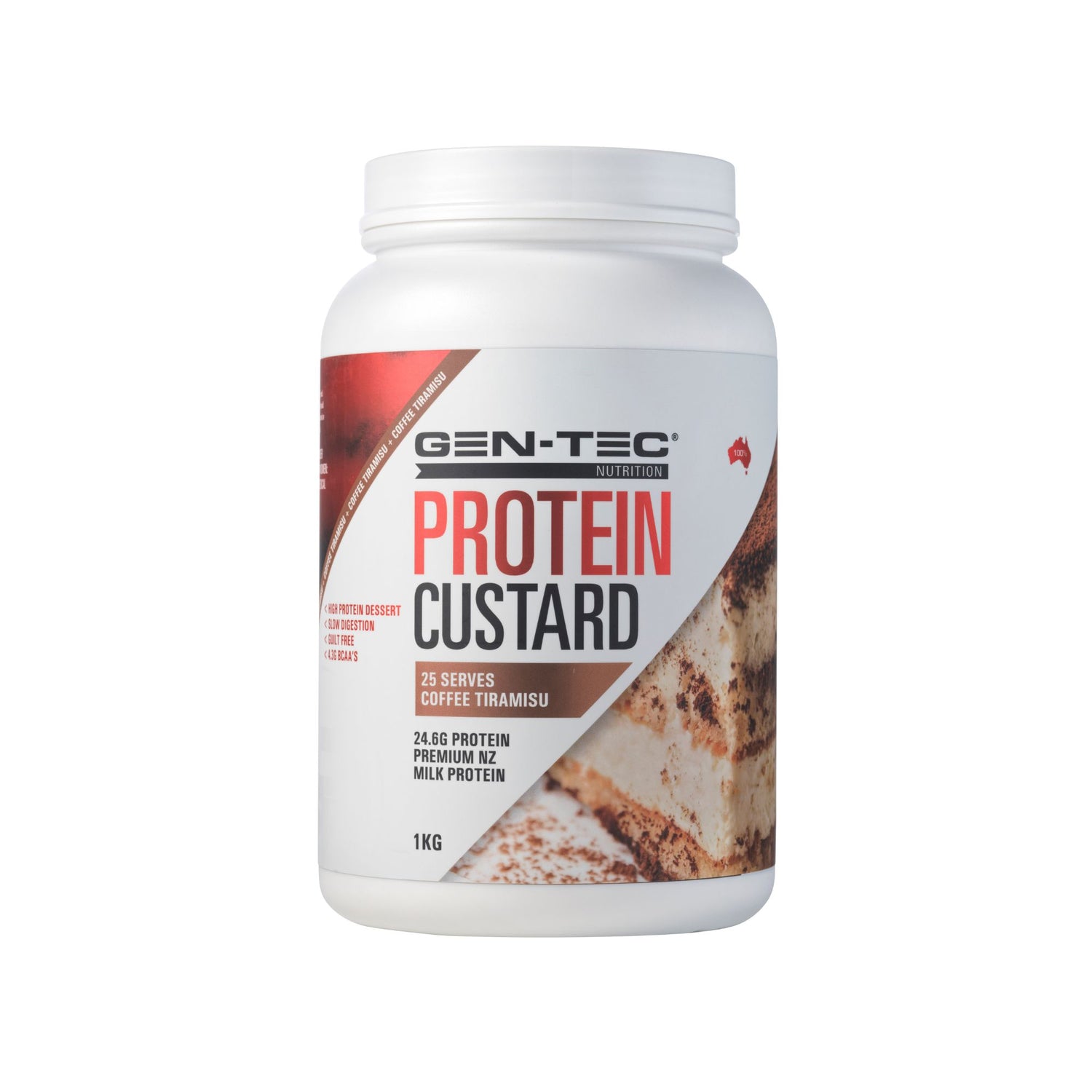 Gen-Tec Protein Custard - Tiramisu
