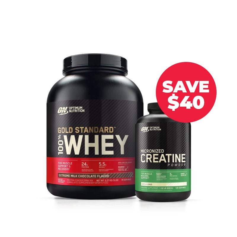Optimum Nutrition Gold Standard Whey 5LB + Creatine 600g Optimum Nutrition