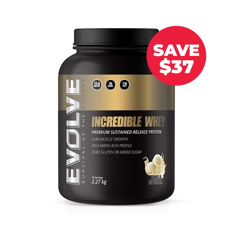 Evolve Incredible Whey Evolve Nutrition