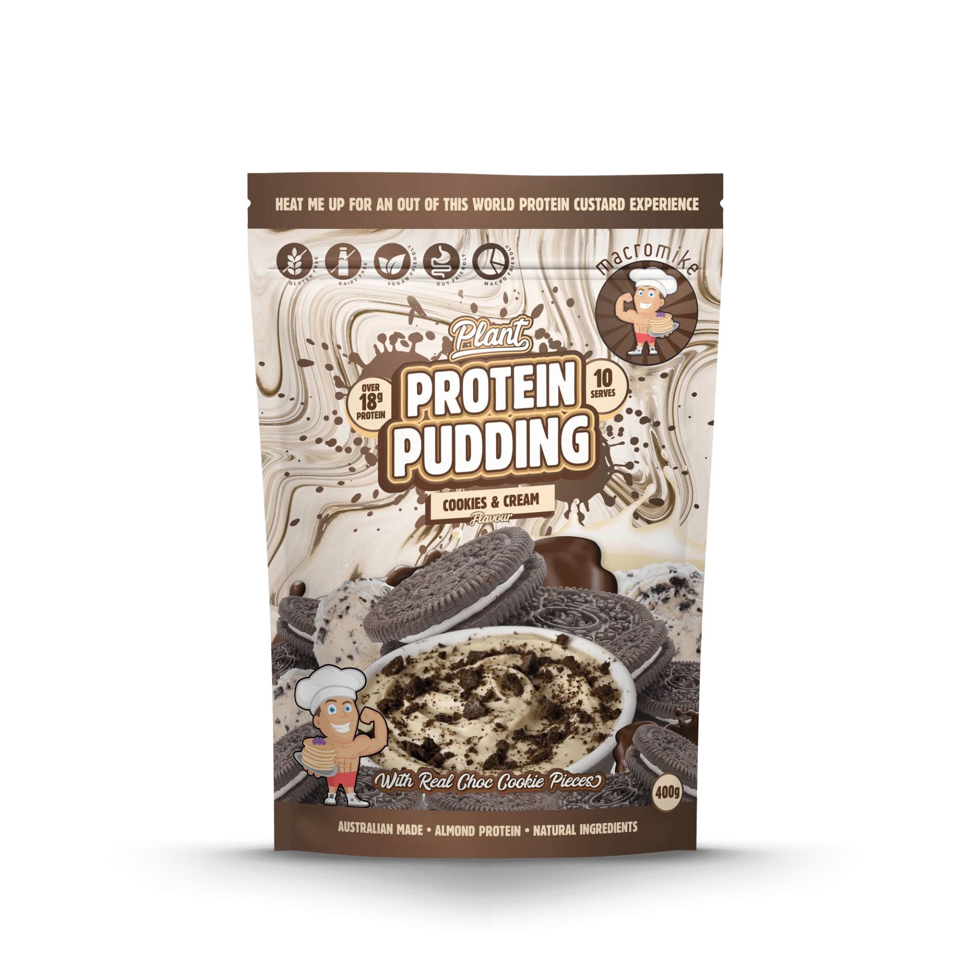 Macro Mike Protein Pudding - Cookies and Cream