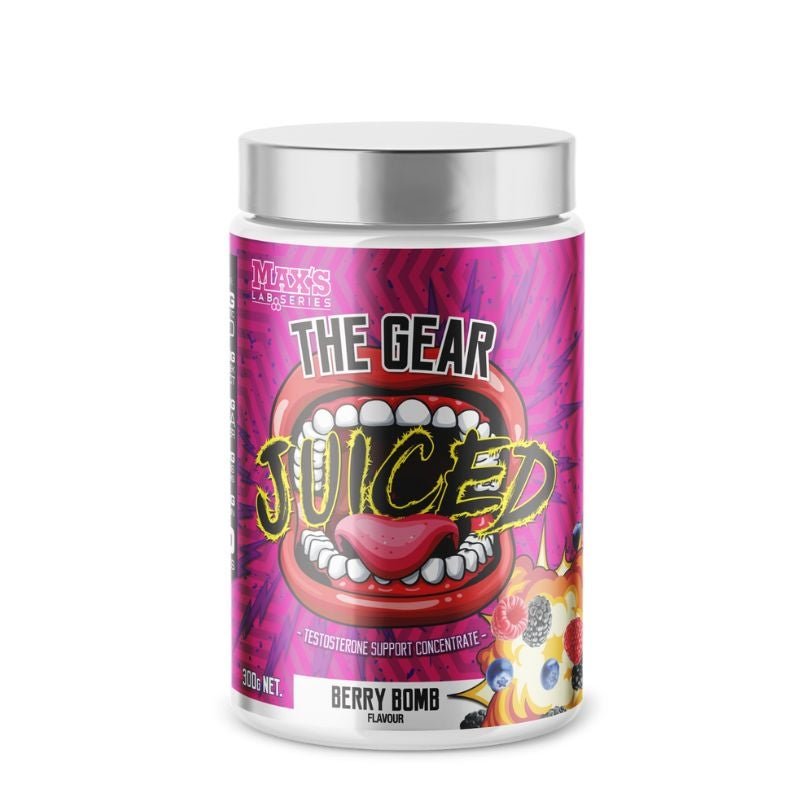 Maxs Supplements The Gear Juiced