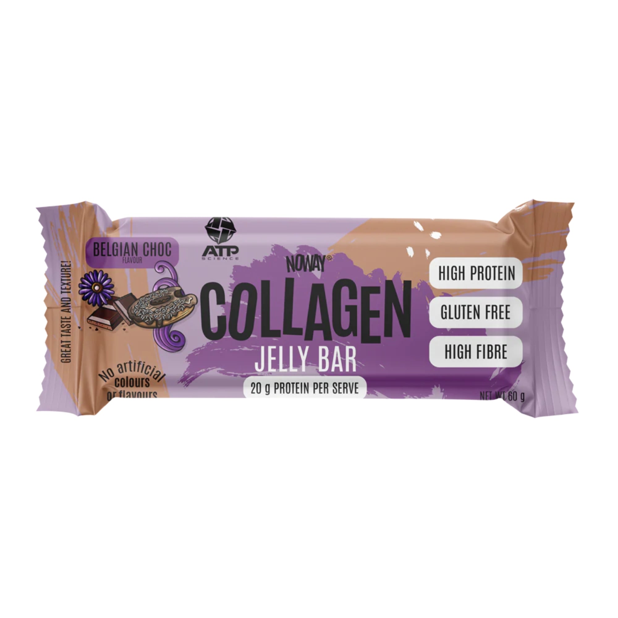 NoWay Collagen Jelly Bar - Belgian Choc Single