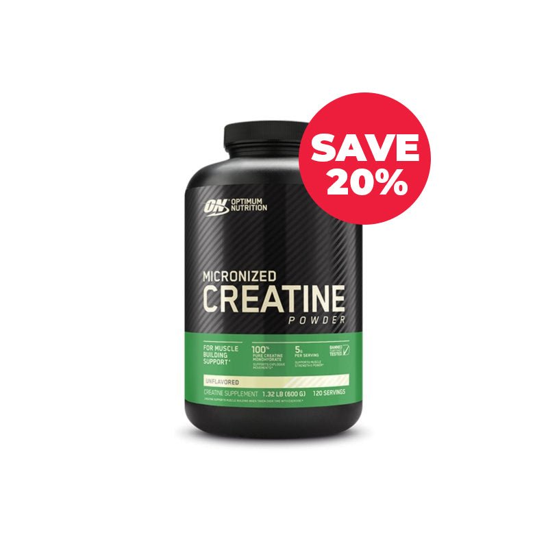 SAVE 20% Optimum Nutrition Micronized Creatine