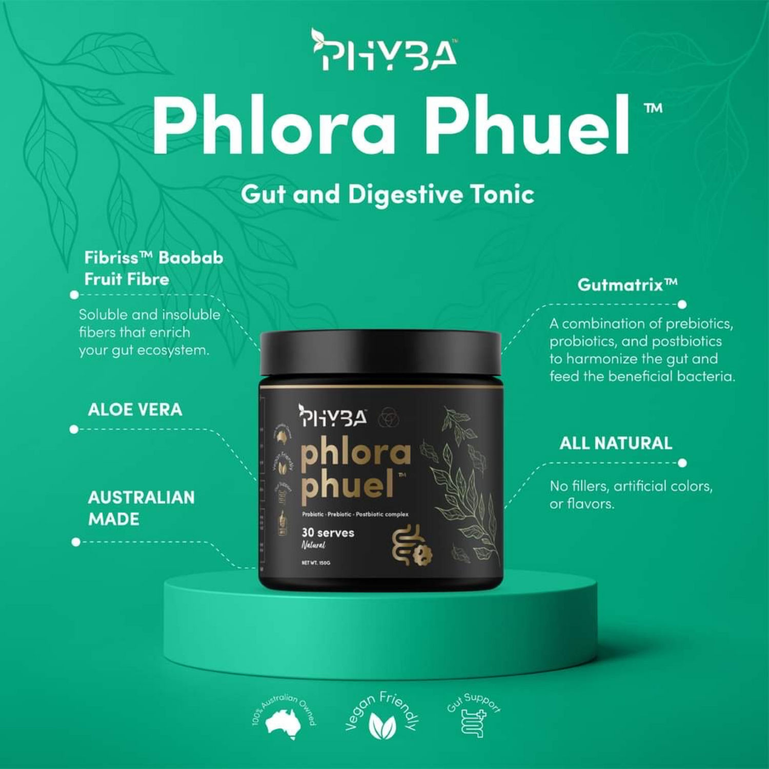 Phyba Phlora Phuel Vitamins and Health
