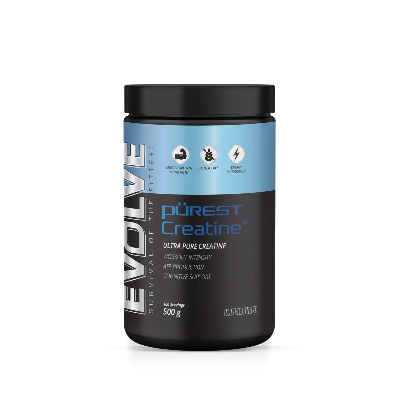 Evolve Purest Creatine Monohydrate Evolve Nutrition