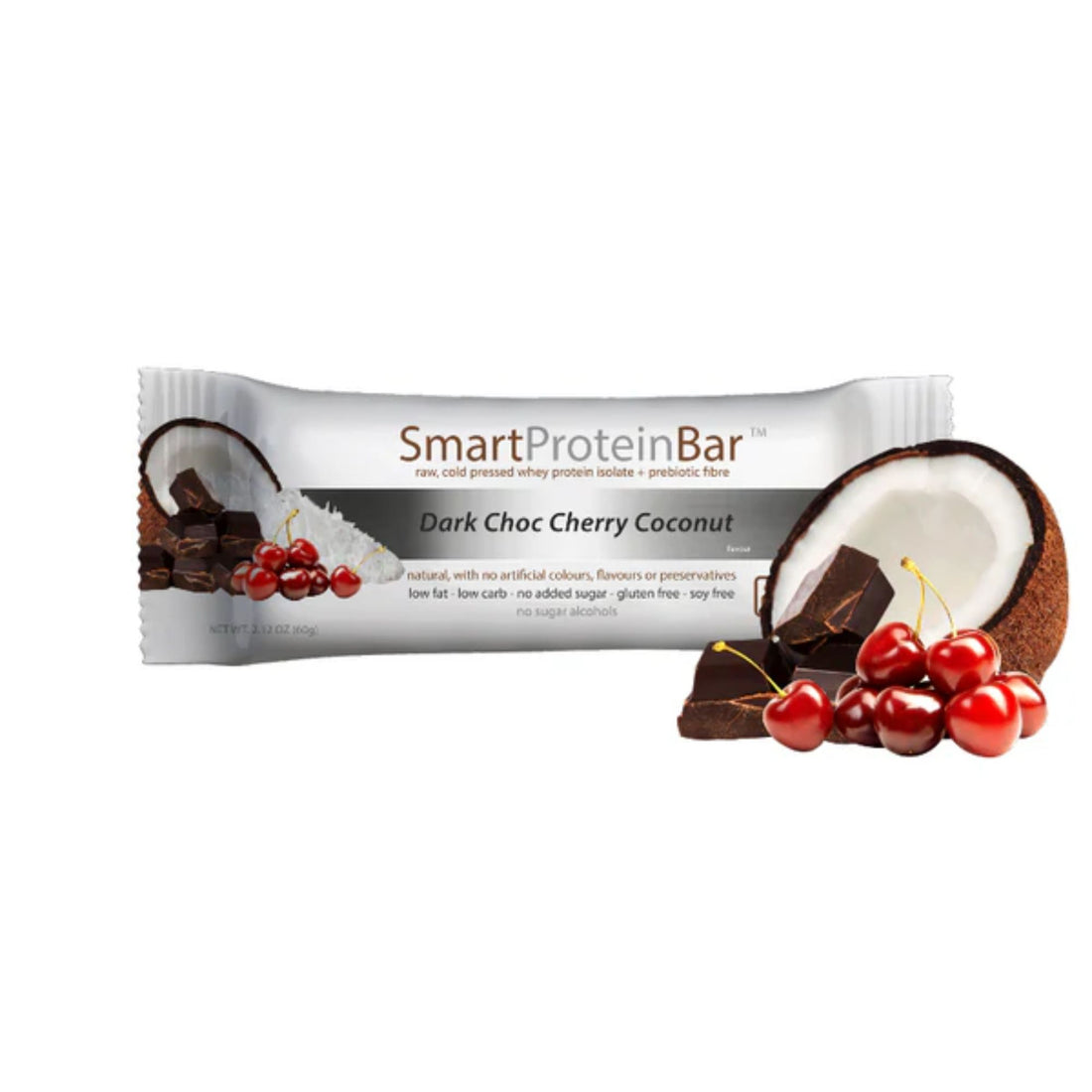 Smart Protein Bar Single - Dark Choc Cherry