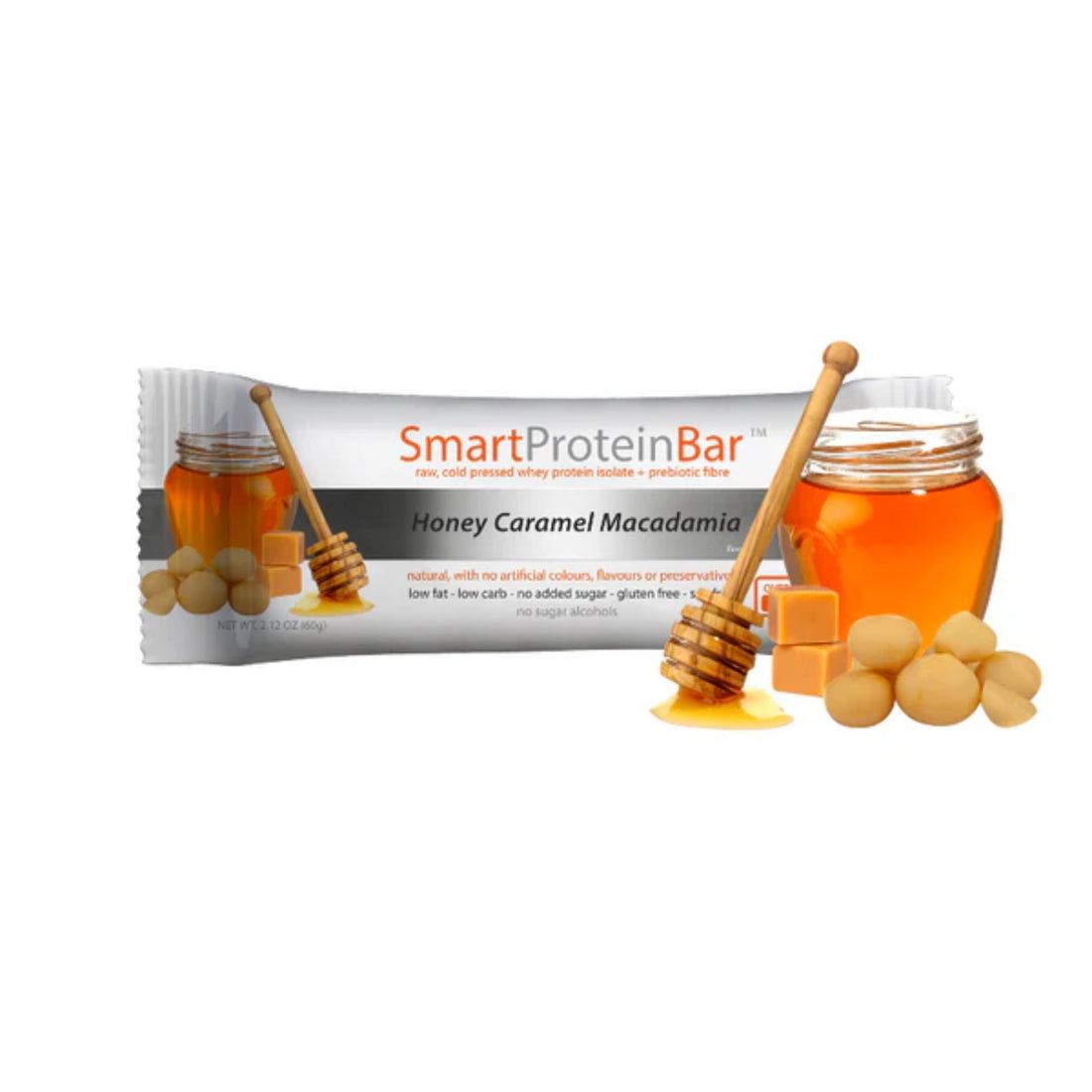 Smart Protein Bar Single - Honey Caramel