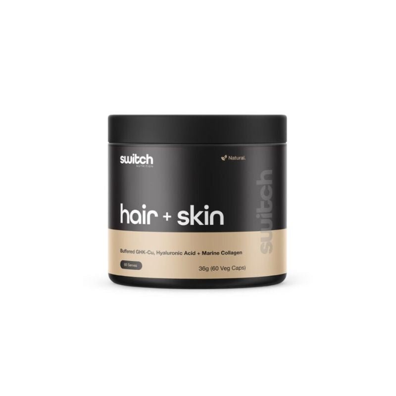 Switch Nutrition Hair + Skin - Australian Sports Nutrition Switch Nutrition Hair + Skin - Australian Sports Nutrition
