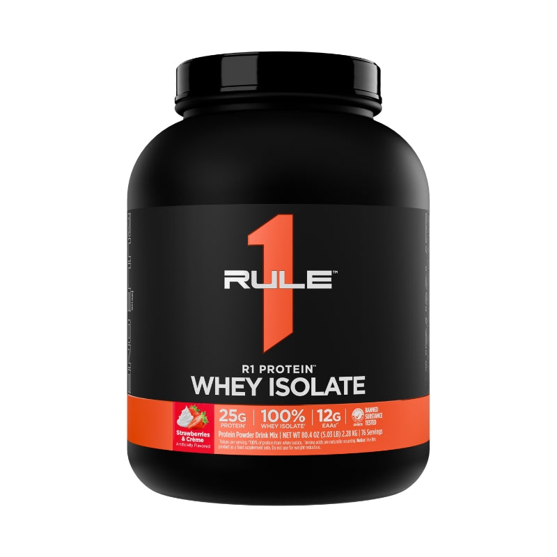 Rule 1 R1 WPI Protein 5LB Strawberries and Creme
