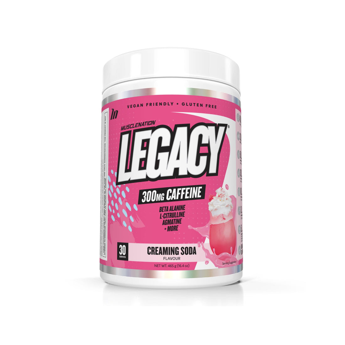 Muscle Nation Legacy Pre-Workout 30 Serve Clearance
