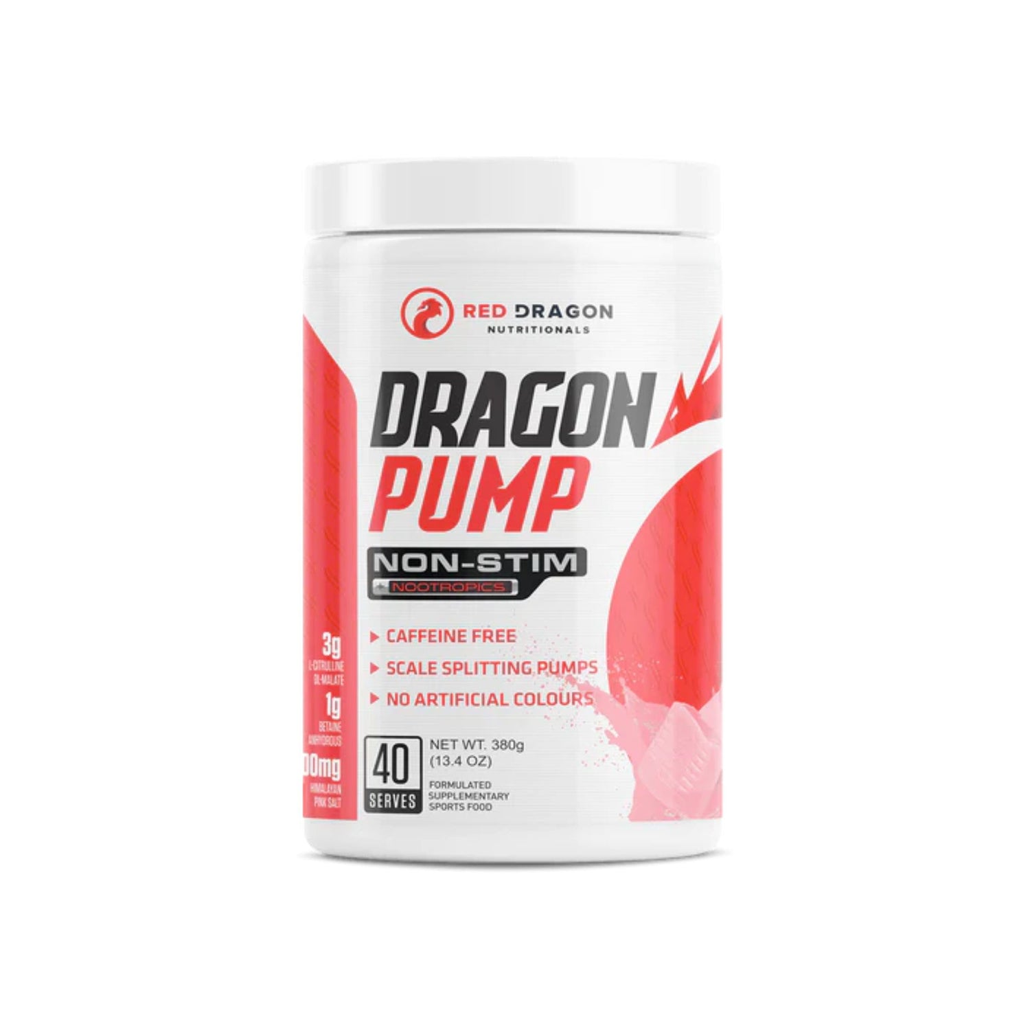 Red Dragon Pump Non Stim Pre Workout