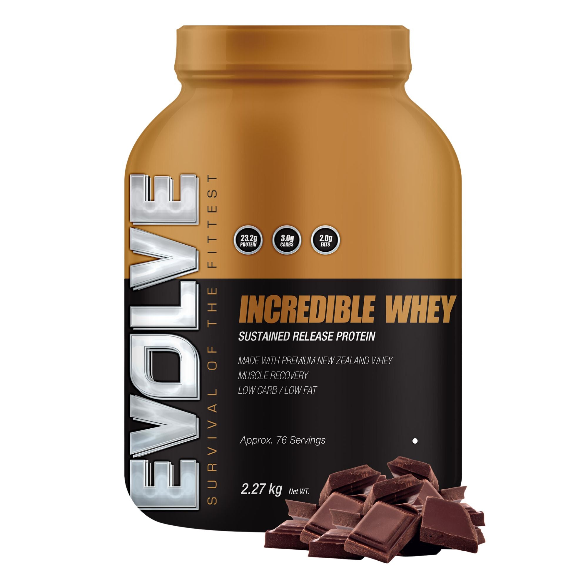 Evolve Incredible Whey Protein Powder