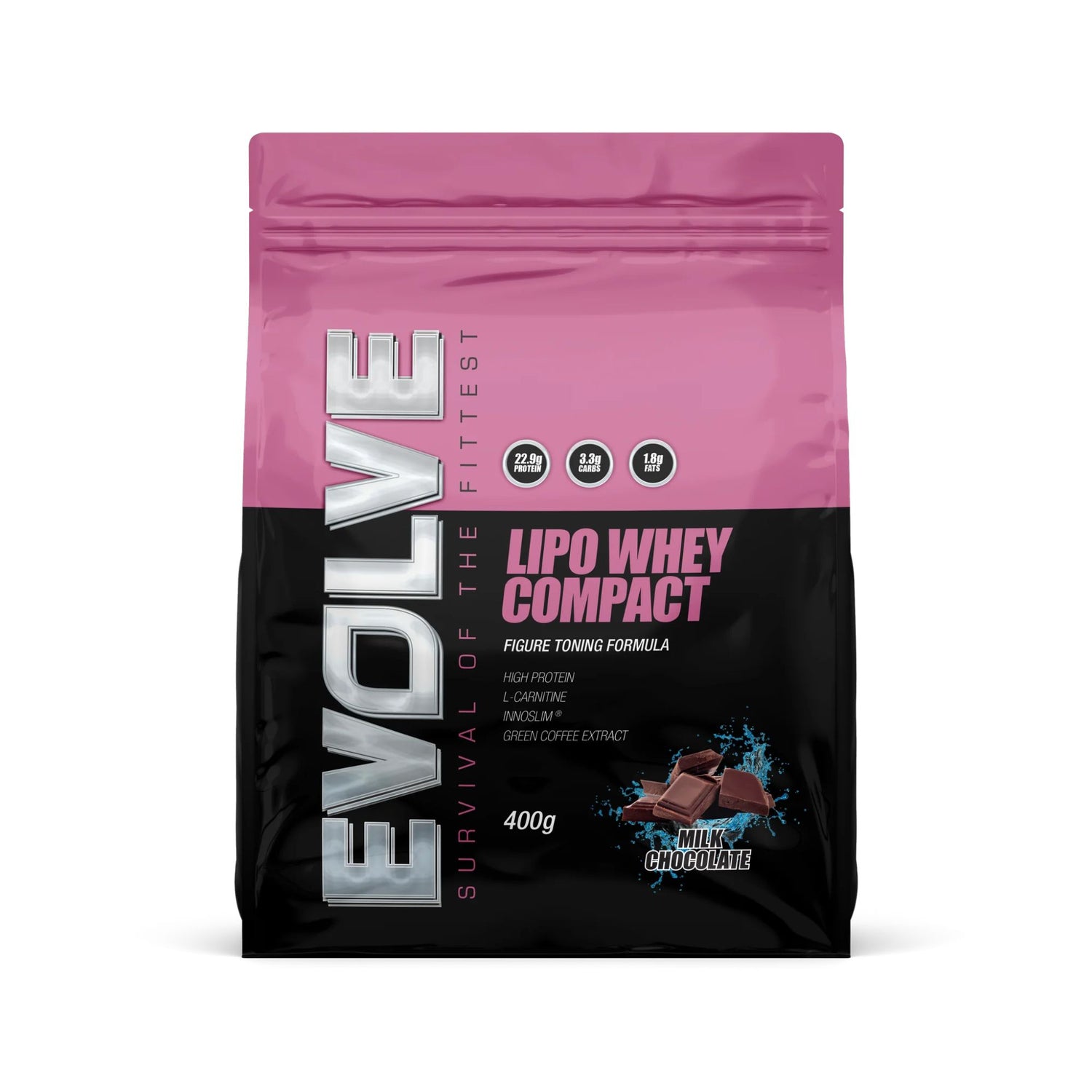 Evolve Lipo Whey Compact Protein Powder Fat Burning