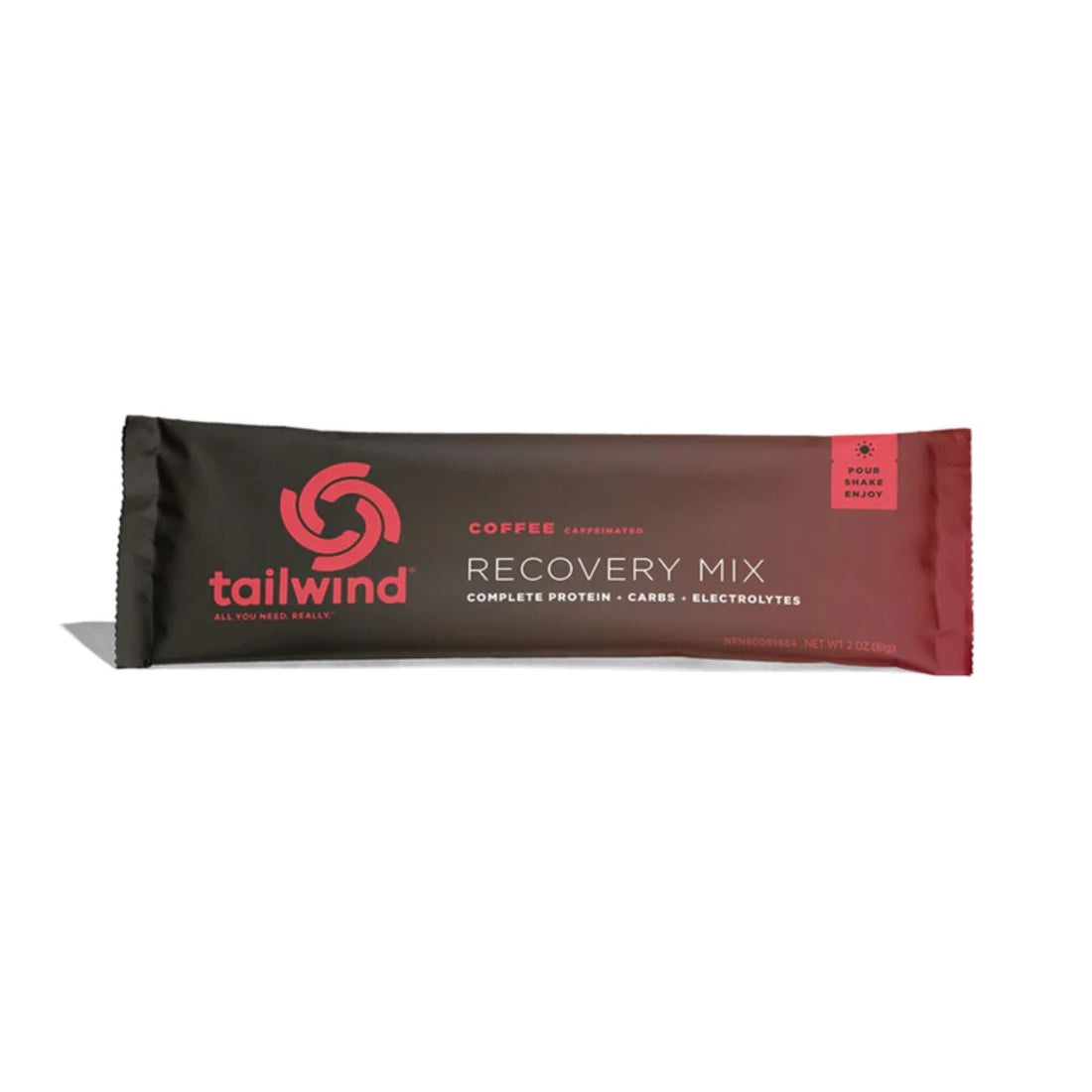 Tailwind Recovery Mix Stick Pack - Caffeinated Endurance Supplement