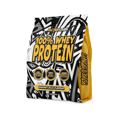 Faction Labs 100% Whey Protein Powder