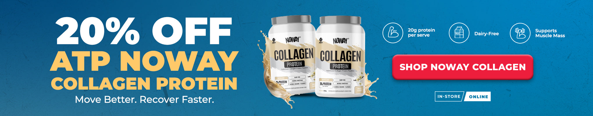 20% OFF ATP Science Noway Collagen Protein | Great Health Reset