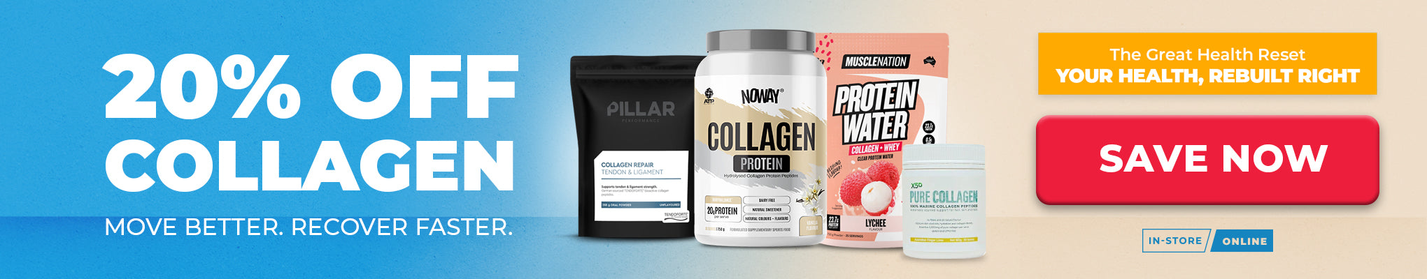 20% OFF Collagen | Great Health Reset