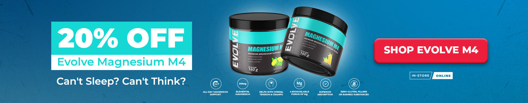 20% OFF Evolve Magnesium M4 | Great Health Reset