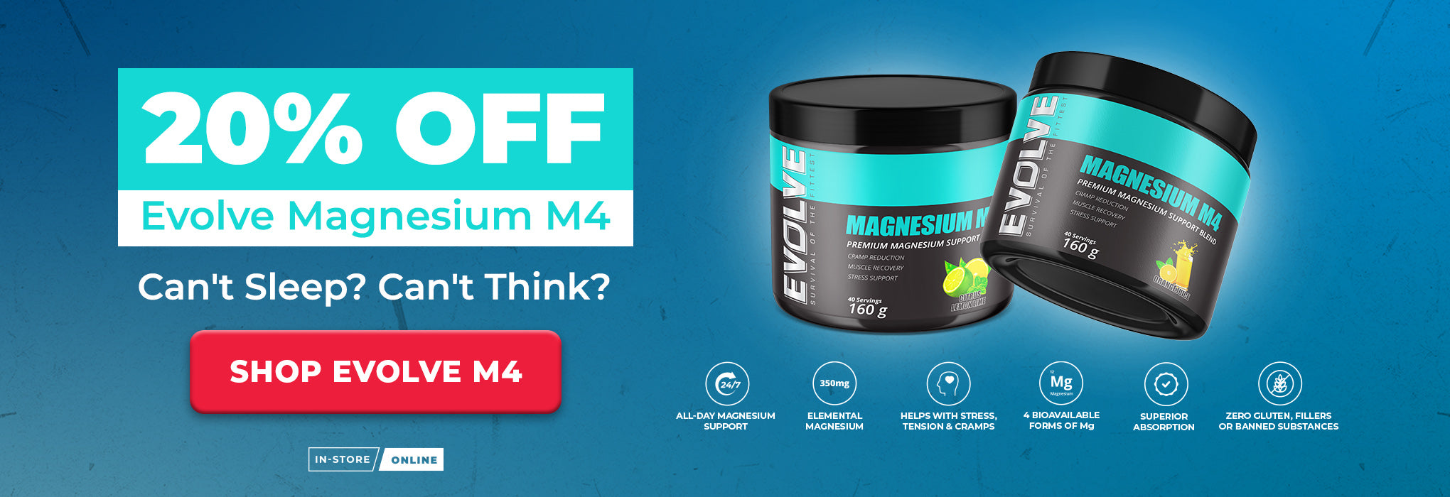 20% OFF Evolve Magnesium M4 | Great Health Reset