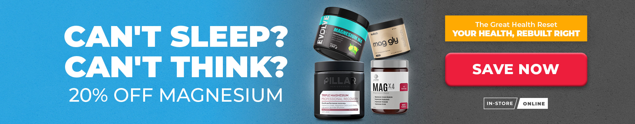 20% OFF Magnesium | Great Health Reset