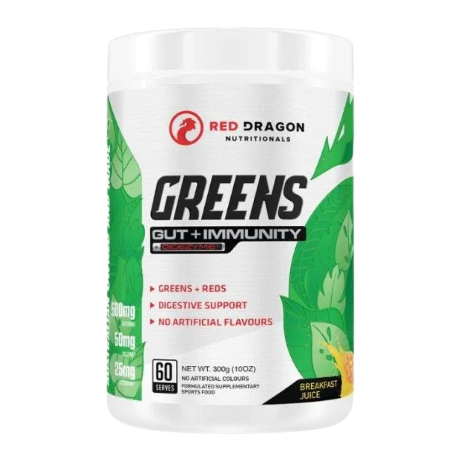 Red Dragon Greens Gut plus Immunity Greens Powder