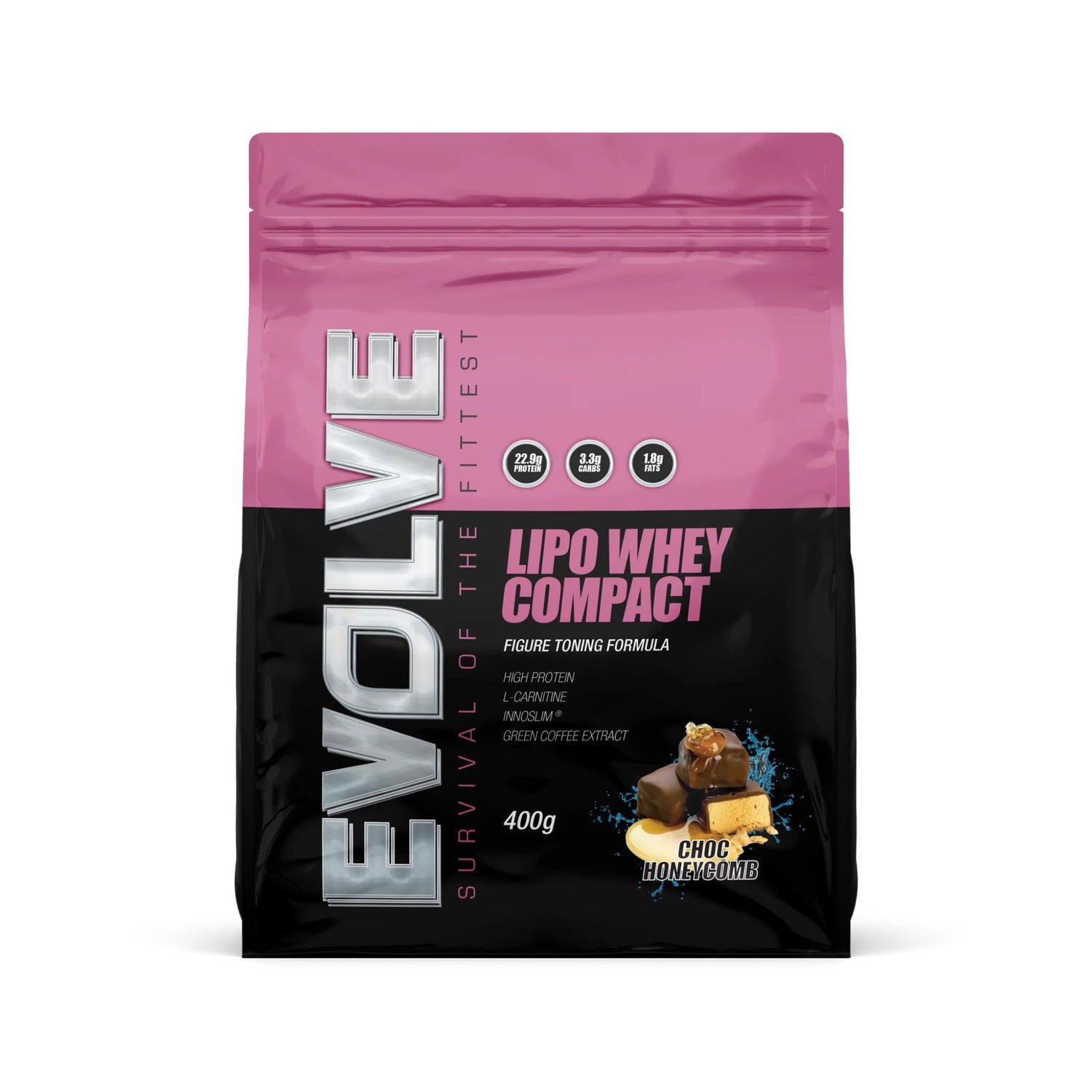 Evolve Lipo Whey Compact Protein Powder Fat Burning